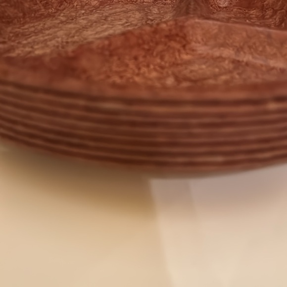 Vintage 1950’s KYS-ITE #231 Melamine Melmac Cork Pattern 11” set of 8 Plates - Picture 2 of 7